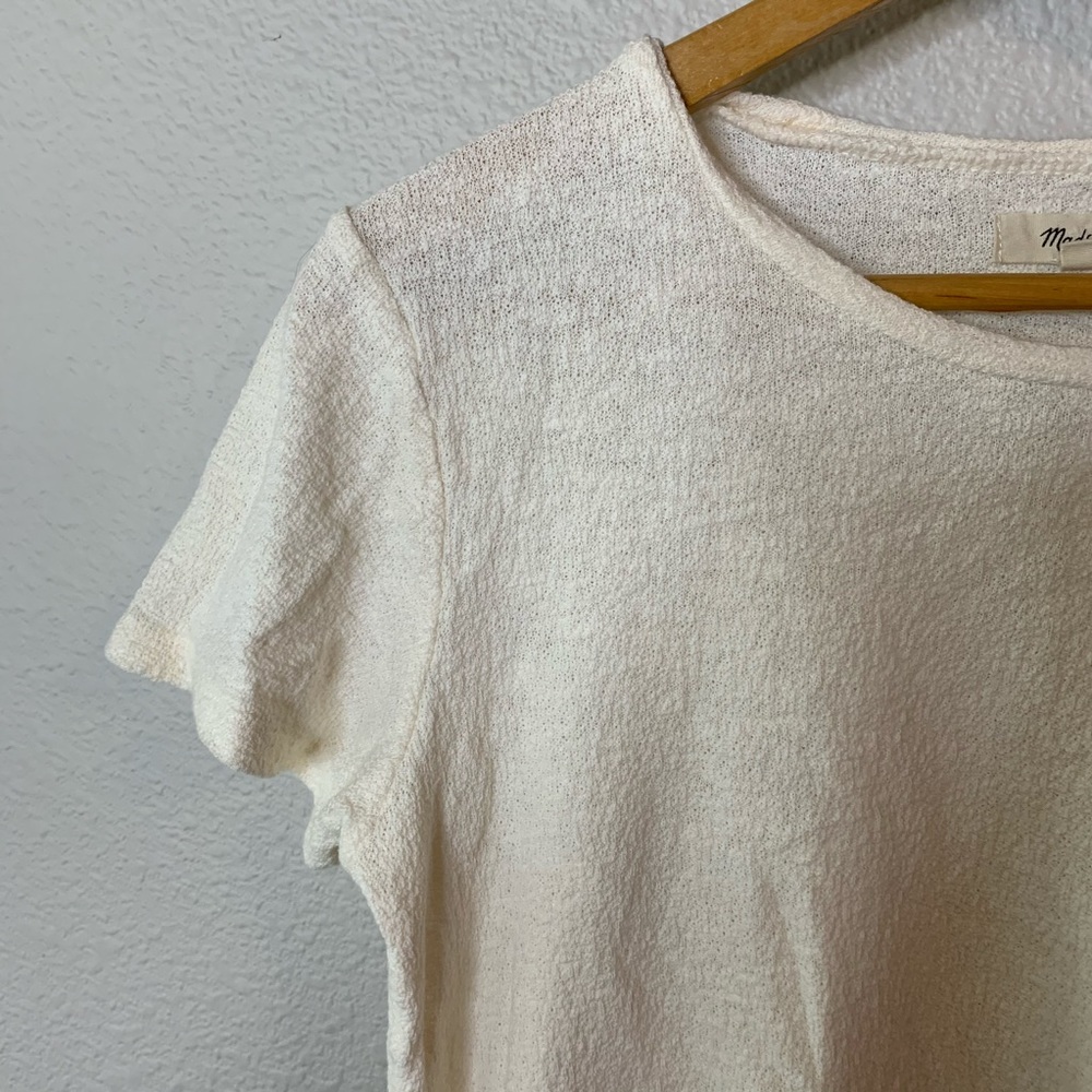 Madewell Side Knots Tee Shirt - Picture 2 of 8